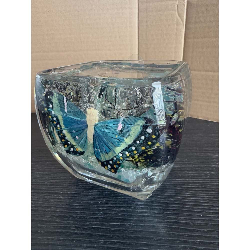 Butterfly Gel Candle  Burns Clear Burns‎ Clean Beautiful